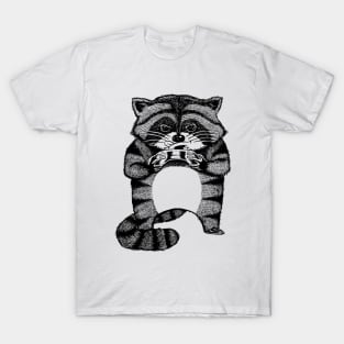 Raccoon Gamer T-Shirt